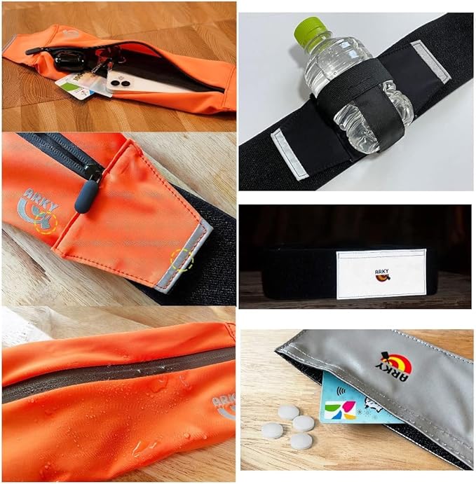 Attach&Run Belt, slim fitness belt and water-proof waist