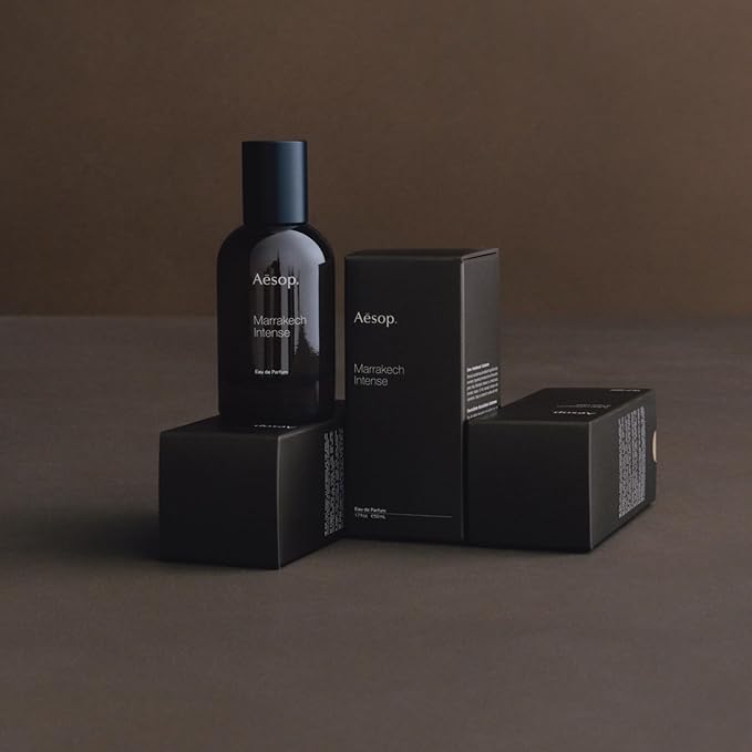 Aesop Marrakech Intense Eau de Parfum | Woody, Spicy, Floral Fragrance | Sandalwood, Clove, Cardamom | Unisex | 1.6 oz