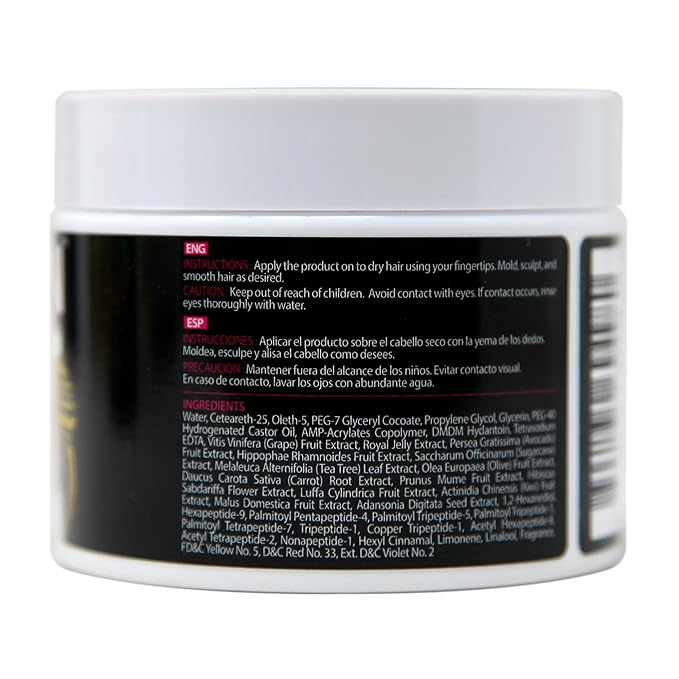 BELLATIQUE GOLD Braiding Gel Maximum Hold for LOC & Twist - No Flaking, No Whitening, Fast Drying, High Shine, Cool & Refreshing, Long Lasting Hold (15 oz)