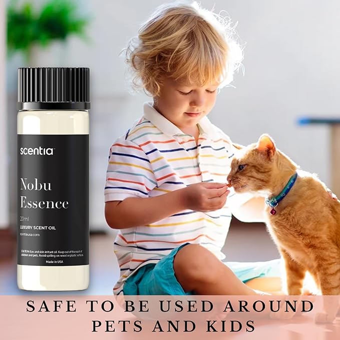 Scentia Luxury Essential Oil Blend – Inspired by Nobu Hotels, Aromatherapy Fragrance Oil for Home, Office, Living Room - Thanksgiving & Holiday Gift (20 ml / 0.67 Fl Oz)