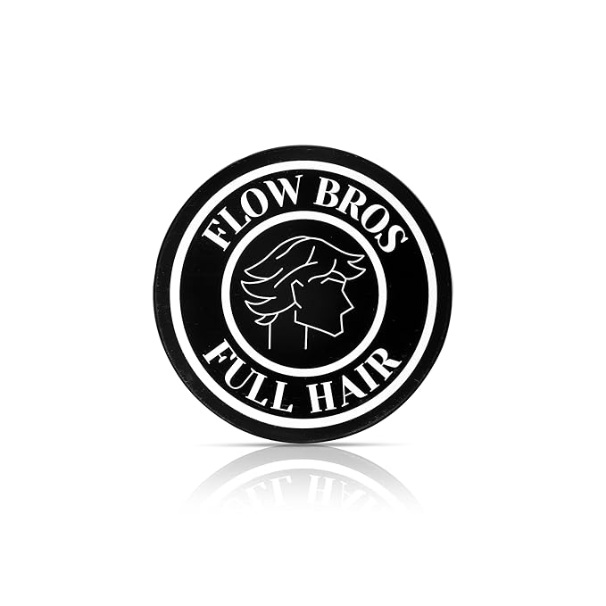 Flow Bros Men's Hair Clay - Strong Hold, Nourishing Formula, Low Shine - Adds Volume and Texture - 2oz