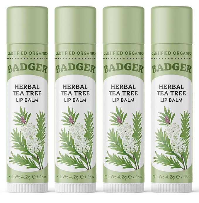 Badger - Herbal Lip Balm, Tea