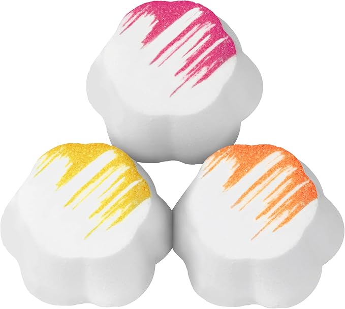 ANIHANA Shower Steamers Summer Crush 3 Pack Gift Set, Paraben Free, Mango Passion, Orange Crush, Berry Ripple, 1.76 oz Each