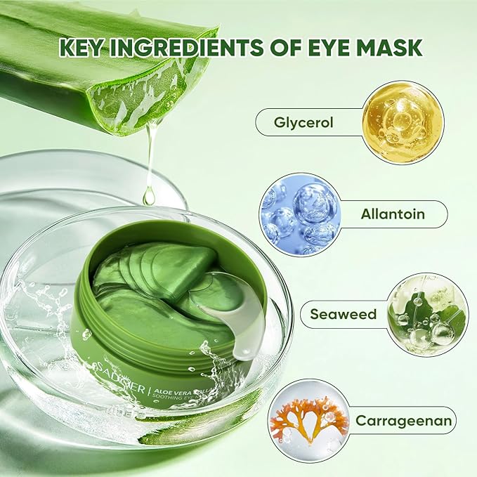 Aloe vera eye mask (120