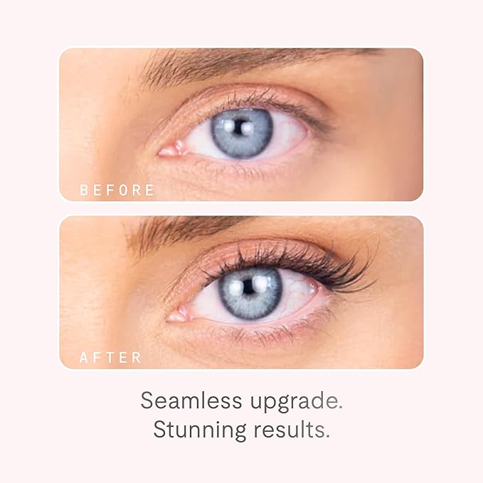 Silly George PopOn Lash 84 Cluster Pre-Glued Featherlight Bionic Silk 5 to 10 Day Wear Press-On Lash Bundle with 60 Pack MultiLength Plus 24 Pack Single Size Black Rosy 12mm