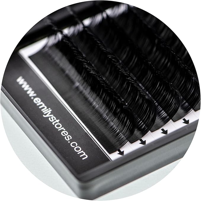 Eyelash Extensions 0.15mm Thickness C Curl 13mm Length Individual Volume Natural Eyelashes For Lash Extensions(0.15,C,13mm)