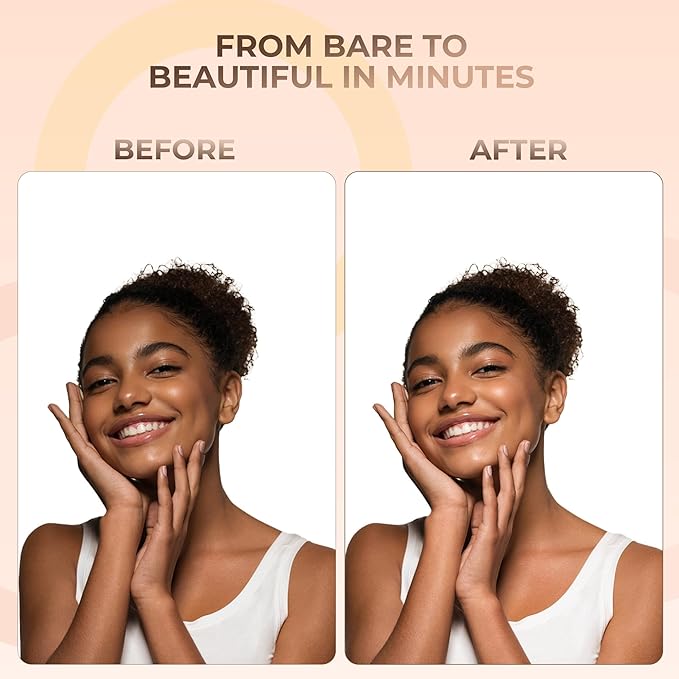 ULTIMATE KIT (COCOA) Full Size Mineral Makeup Set Matte Foundation Kit Bare Face Sheer Powder Cover