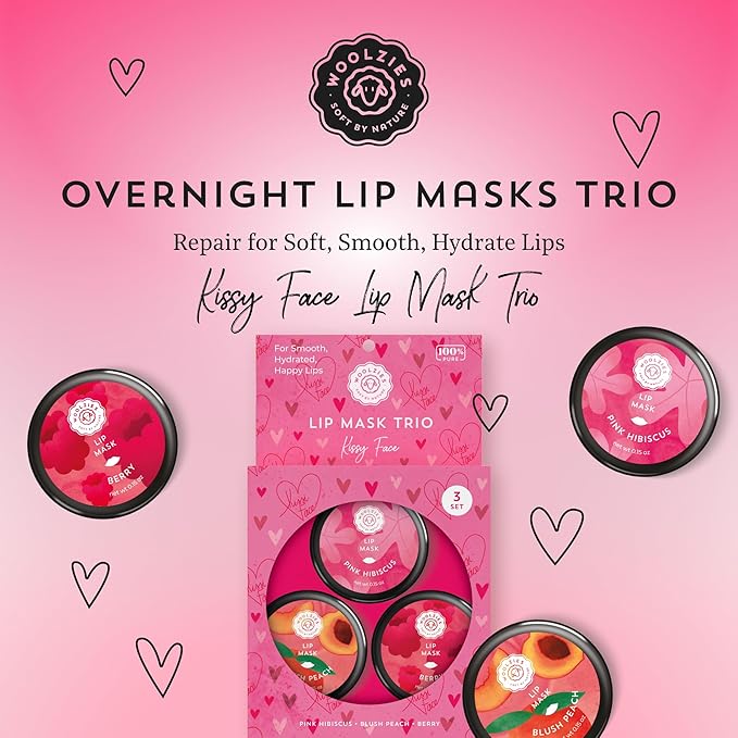 Overnight Lip Sleeping Masks Trio - Lips
