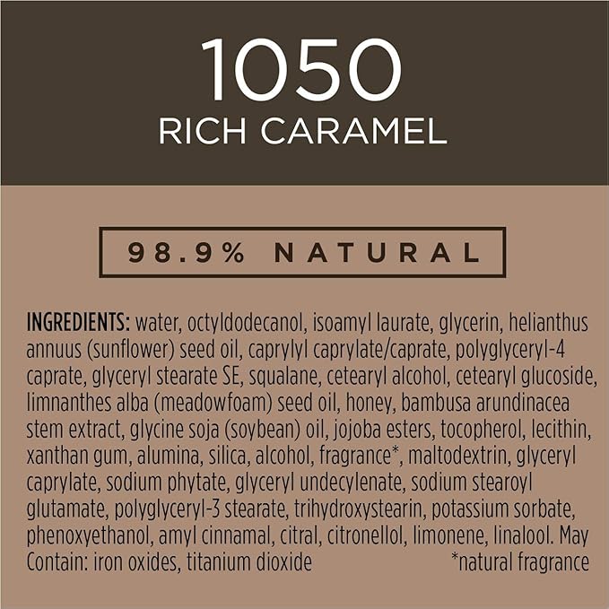 Burt's Bees Goodness Glows Liquid Makeup, Rich Caramel