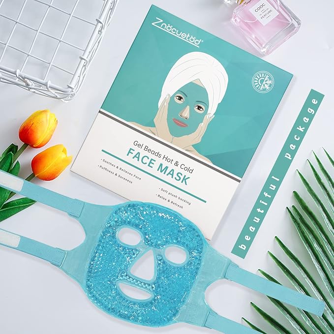 Cold face eye mask ice