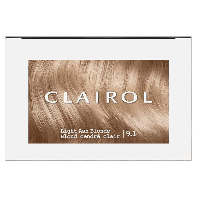 Clairol ColorStrong Permanent Zero Ammonia Hair Dye, 9.1 Light Ash Blonde – Bondi Beach Hair Color, Pack of 1