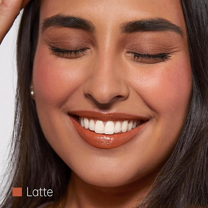 ilembane 2-Pack Petal Pink&Latte Brown Moisturizing Lipstick Set – Hydrating Creamy Lip Color for Dry, Cracked Lips, Weightless Glossy Lip Balm with Vitamin E, Long Lasting Vegan Lipstick