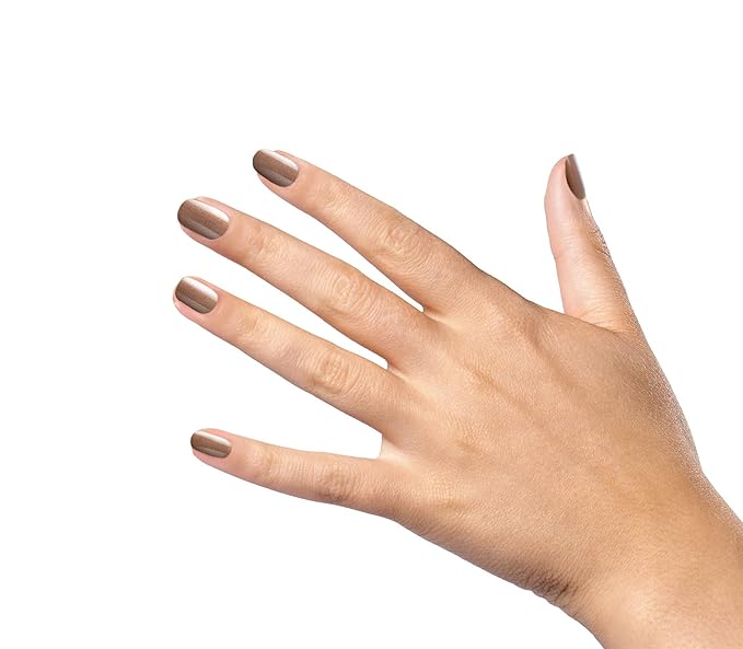 duri Nail Polish, 775 Vinyl Records, Gorgeous Tan with Golden Shimmer, Full Coverage, Quick Drying, Long Lasting, 0.45 Fl Oz