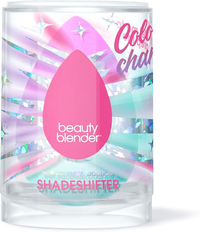 Beautyblender® | Wave Color Changing Blender Makeup Sponge | Blend Liquid Foundations, Powders and Creams | Streak Free Application | Vegan, Cruelty Free | Made in USA