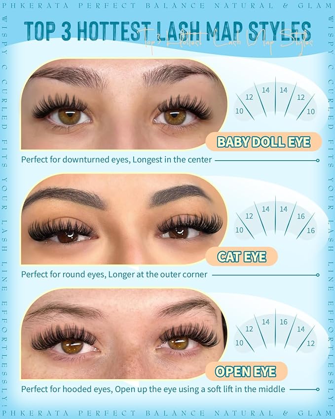 Flora Lash Clusters Wispy Eyelash Clusters 162pcs Natural Cluster Eyelash Extensions Ultra-thin Band Cluster Lashes C Curve Lash Extension DIY Soft Individual Lashes, 10-16mm