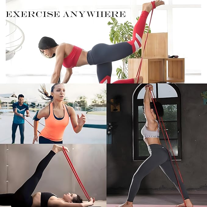 Pull Up Assistance Bands - Resistance Bands Set - Multi-Level Resistance, Fitness Band, Full Body Training, Suitable for Exercise and Physical Therapy Exercise Bands