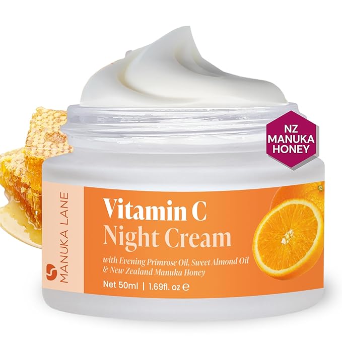 Manuka Lane Vitamin C Creams for Face, Neck & Eyes – Plant-Based Skincare