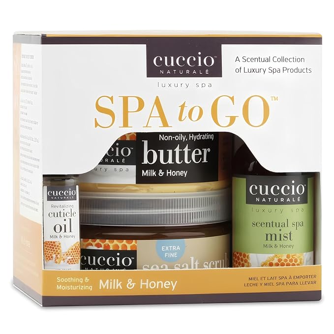 Cuccio 4 Piece Spa To Go
