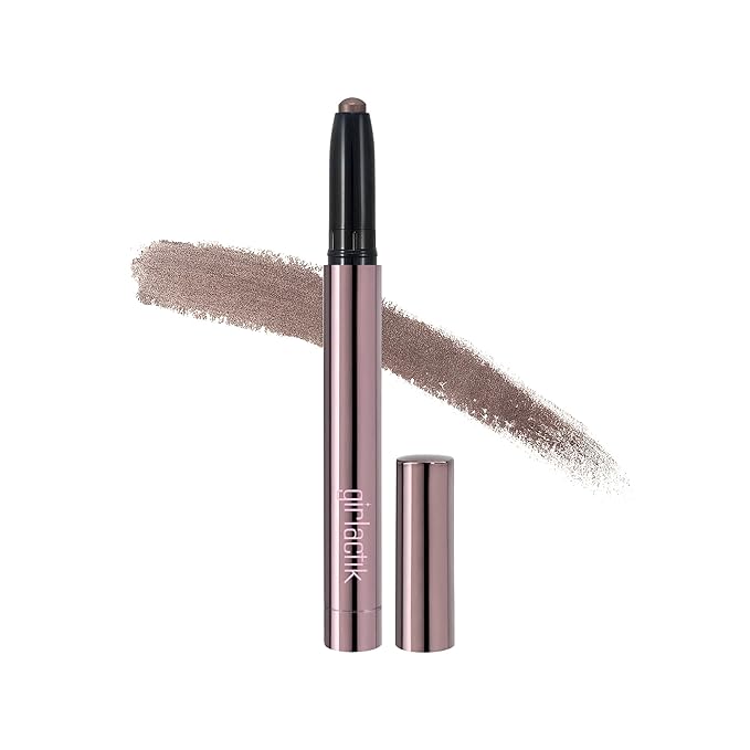 Girlactik Shadow Stick – Long-Wearing Cream Eyeshadow Stick, Blendable & Smudge-Resistant Eye Makeup – Vegan, Cruelty-Free, Easy One-Swipe Application (Stone)