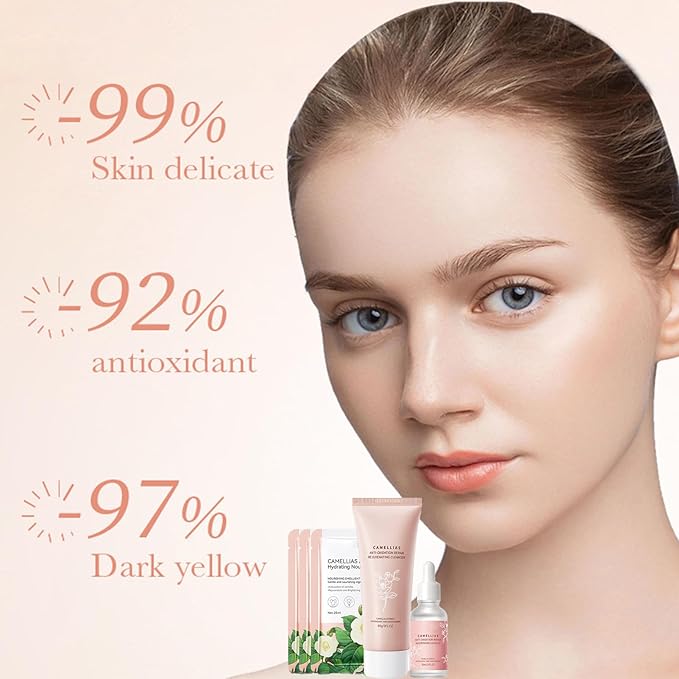 Camellia Extract Skin Care Sets, Skin