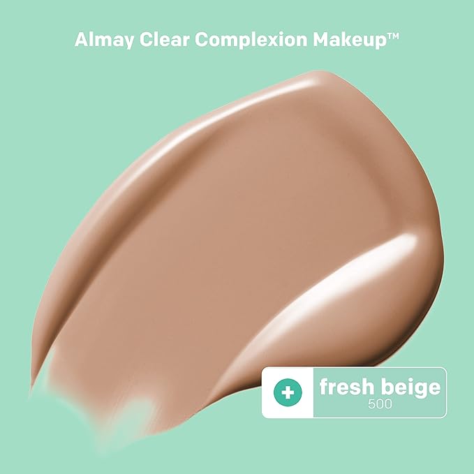 Almay Clear Complexion Acne Foundation Makeup with Salicylic fl oz.