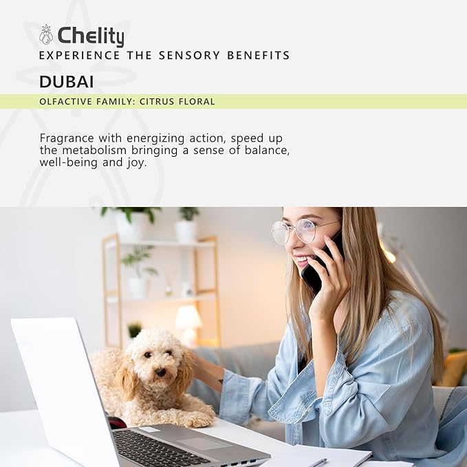 Chelity Hotel Diffuser Oil No. 1023 - Inspired by Baccarat Hotel & Rouge 540 - Luxury Love Affair Fragrance Oil with Saffron & Amberwood - for Waterless & Ultrasonic Diffusers 5.1Fl Oz