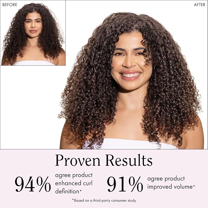 Rizos Curls Curl Defining Cream for Wavy, Curly, Coily Hair – Frizz Control, Defines, Softens, Moisturizes, Adds Shine for 1a–4c Hair Types – Sulfate & Paraben