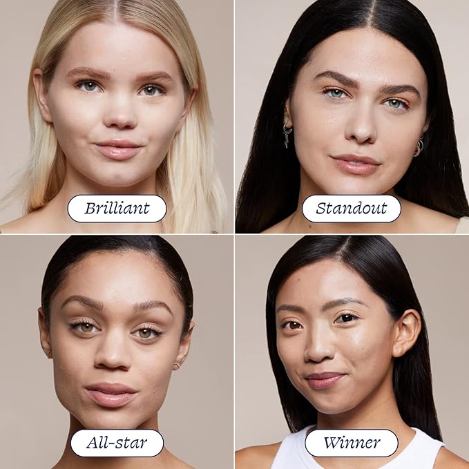 Alleyoop Game Face Concealer Makeup, Lightweight to Medium