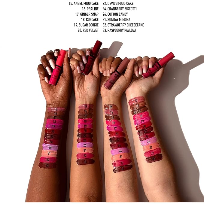 NYX PROFESSIONAL MAKEUP Butter Gloss, Non-Sticky Lip Gloss - Vanilla Cream Pie (Mauve)