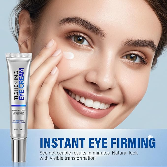ITECFREELY Instant Eye Tightener, Perfection Eye Tightener Cream for Under Eye Bags & Fine Lines, Hydrating & Non-Greasy, Easy-Wear for All Skin Types