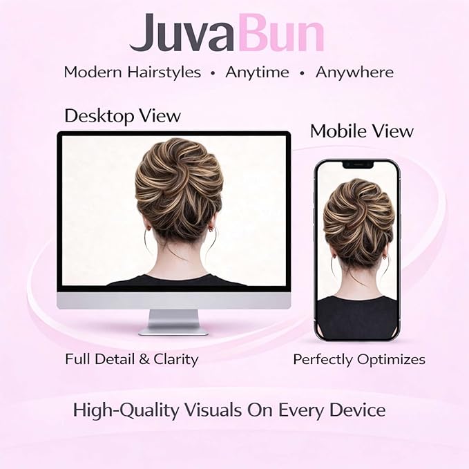 Juvabun Messy Bun 2.0 Brownish Blonde Messy Bun Hair Extension Lightweight Hair Bun Scrunchie for Women Casual Hairstyles