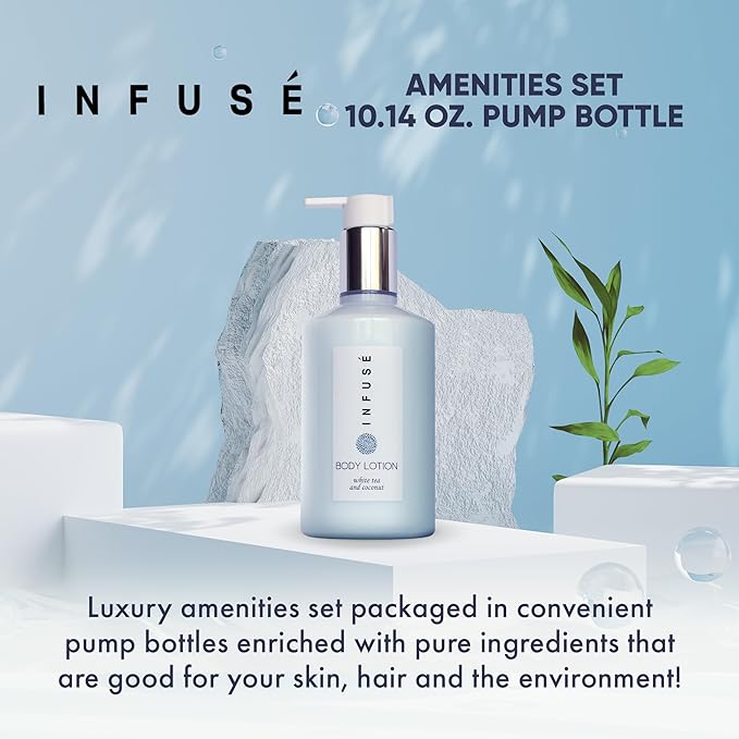 Terra Pure Infuse, Retail Size Hotel Amenities, 10.14 oz. (Single)