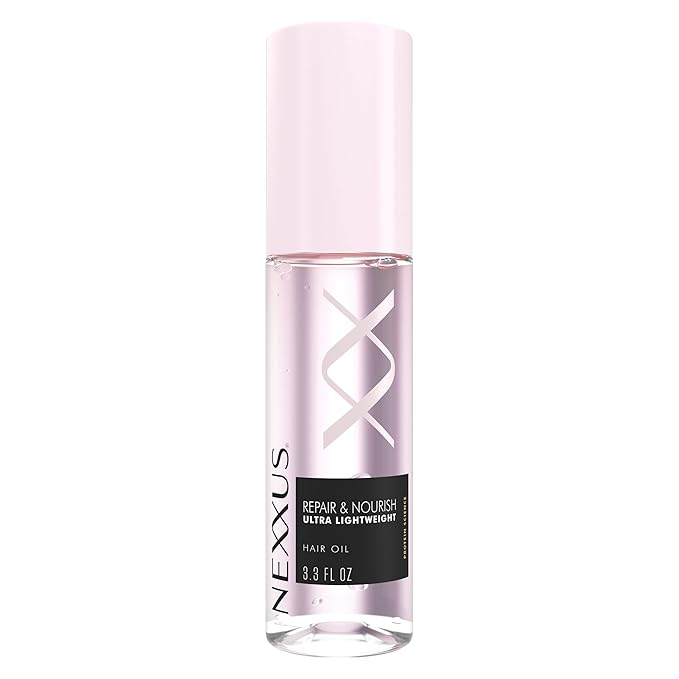 Nexxus Styling Hair Care Hair Oil Repair & Nourish Ultra Lightweight Hair Oil, Powered by STYLEPROTECT Technology 3.3 fl oz