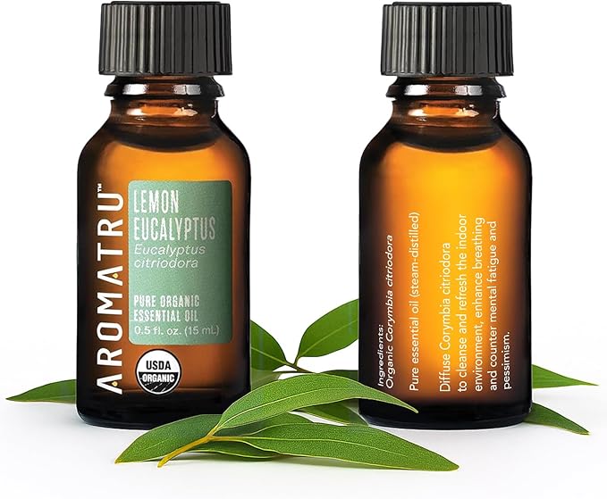 Breathe Essential Oil Kit – Spanish Sage, Pine, Lemon Eucalyptus, and Ravintsara – Organic & Wildcrafted – ISO Certified – No Synthetic Fillers – Ethically Sourced