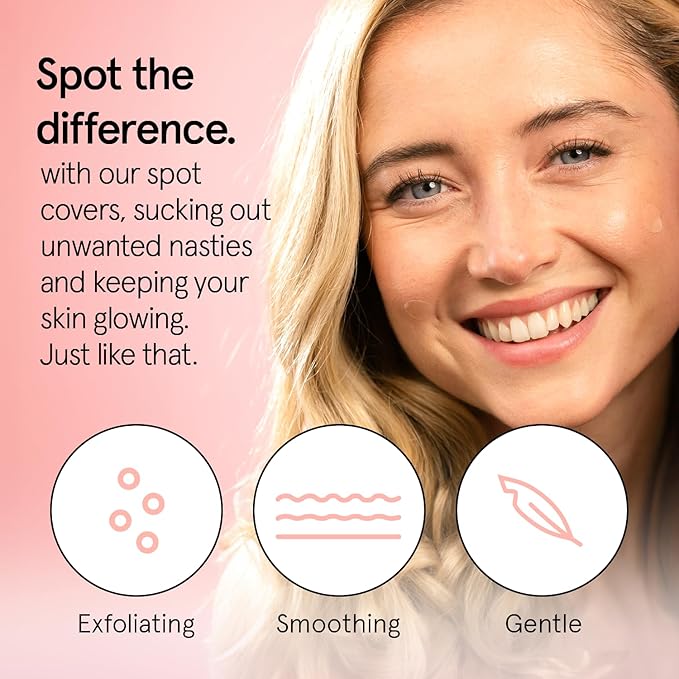 grace & stella Award Winning Pimple Patches for Face - Dermatologist Tested Acne Patches - Hydrocolloid Patch for Breakouts, Whiteheads - Vegan Acne Spot Treatment for Face (Invisible, 144 Count)