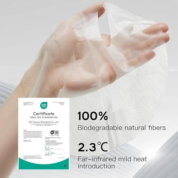MORlTEK Deep Anti-Aging Mask (9pcs) - Firming V-Shaping Collagen and Provides intense Moisture for a Youthful Glow, Perfect for Targeted Repair and Rejuvenation