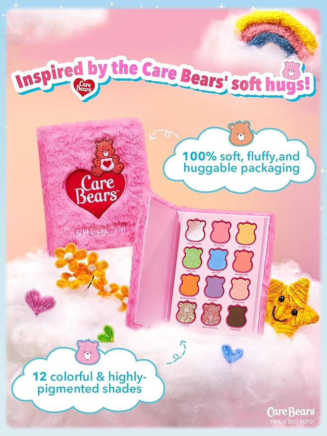 SHEGLAM X Care Bears Collection Set Vibrant Colored