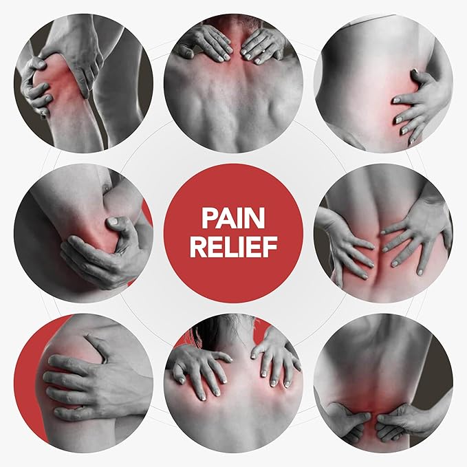 Massage Therapy Concepts TENS Unit Muscle Stimulator for PainRelief - Professional Dual Therapy Machine with 12 Modes and 20 Levels - Complete Accessory Set for Back and Neck Pain