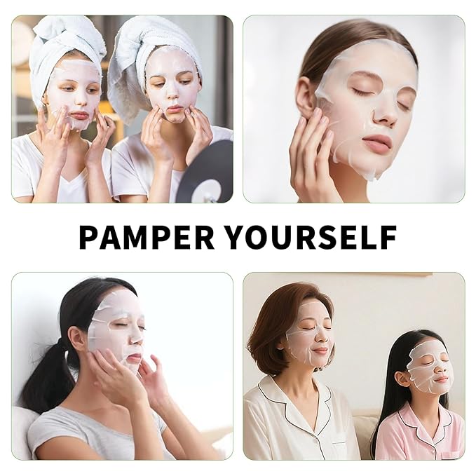 12 Pack Variety Face Masks Skincare for Women Sheet Face Mask for Kids Teens Girls, Hydrating Face Masks, Pamper Gift Bulk Face Mask Set Spa Party Gift for Kids Teens Girls Women, Valentine's Day Gift