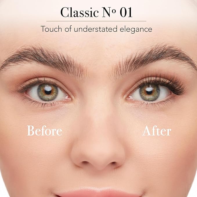 Pro Lash SoftWear Mini Lash Clusters Kit - Seamless, Lightweight Lashes - 7-Day Cluster Eyelash Extensions - False Eyelashes Plus Adhesive and Tweezers - Classic No. 01 Black