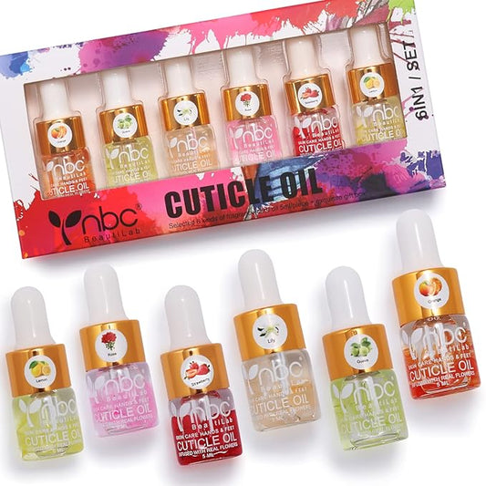 Cuticle Oil, 6Pcs Nail Cuticle