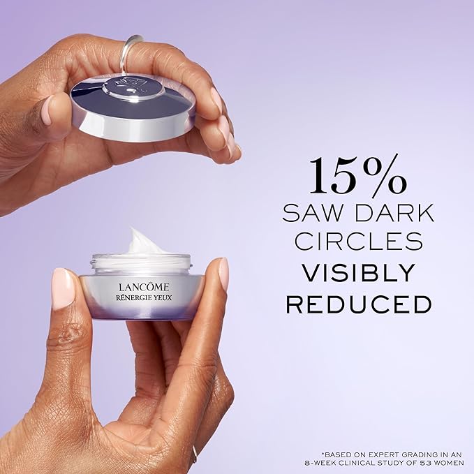 Lancôme Rénergie Lift Multi-Action Eye Cream with Hyaluronic Acid, Caffeine & Linseed Extract - Hydrating, Dark Circle Reducer, De-Puffing Eye Bag Treatment -0.5 Fl. Oz