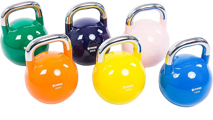 Competition Kettlebell|Premium Quality Coated Steel|Ergonomic Design|Great for Weight