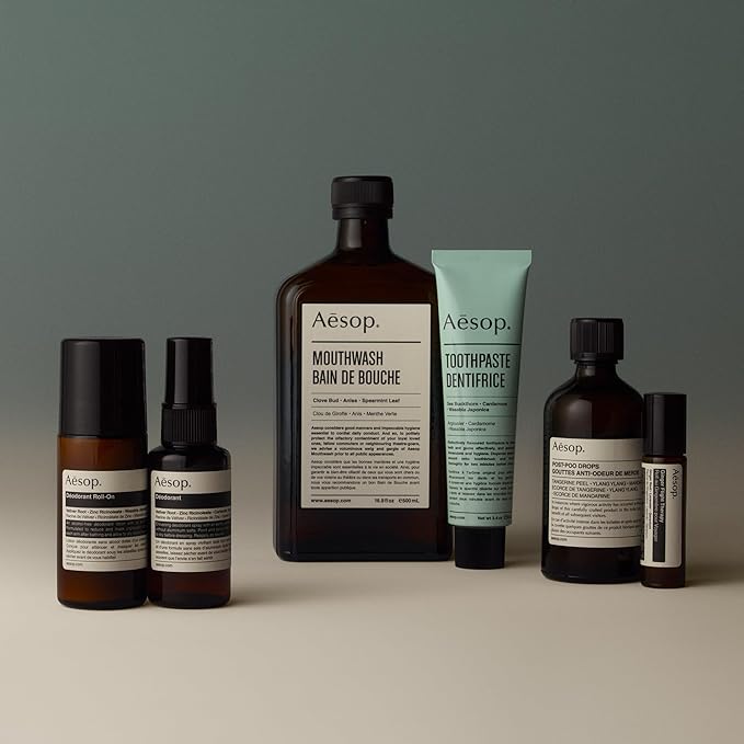 Aesop Roll On Deodorant | Alcohol & Aluminum Free | Reduce and Mask Unpleasant Odors | Woody, Herbaceous, Earthy | 1.6 oz / 50 mL
