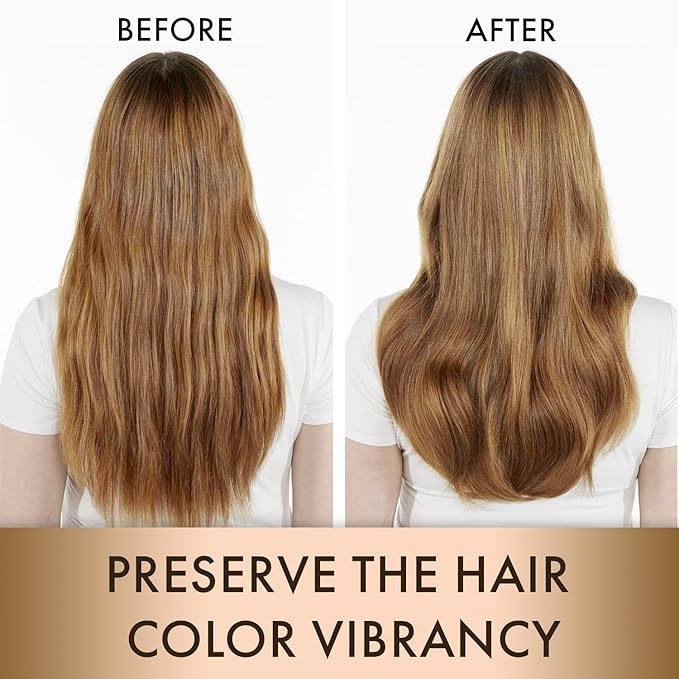 MOEHAIR Color Alive Shampoo | Moisturizing & Hydrating | Shampoo for Color-Treated Hair | Paraben & Sulfate-Free | Rich in Safflower Oil & Castor Oil | Controls Frizz (12 Fl. Oz)