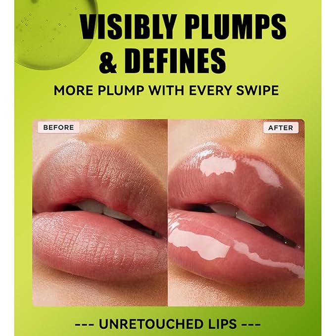 4 Colors Fat Oil Lip Gloss, Lip Oil Lip Glaze Hydrating Lip Glow Oil Big Brush Head Moisturizing Lip Gloss, Shiny Transparent Tinted Plumping Lip Oil Long Lasting Nourishing Non-sticky (A#&B#)