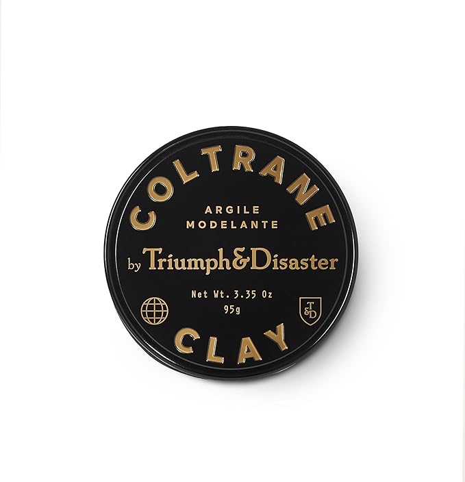 TRIUMPH & DISASTER Coltrane Hair Clay Pomade – Medium Hold, Matte Finish Styling Paste for Men and Women with Smoky Earth Scent, 25g