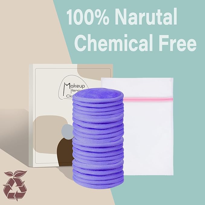 20 packs reusable makeup remover