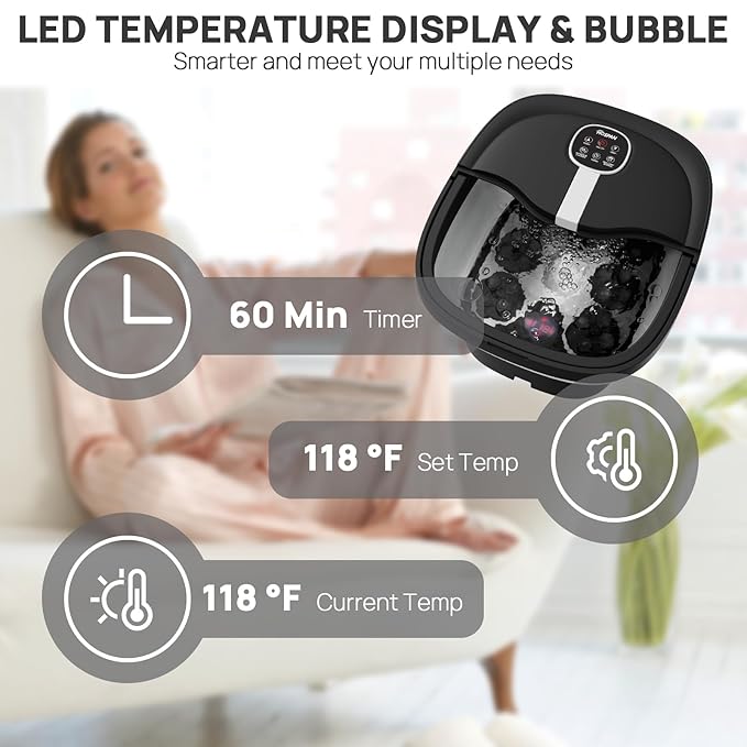 HOSPAN Collapsible Foot Spa Electric