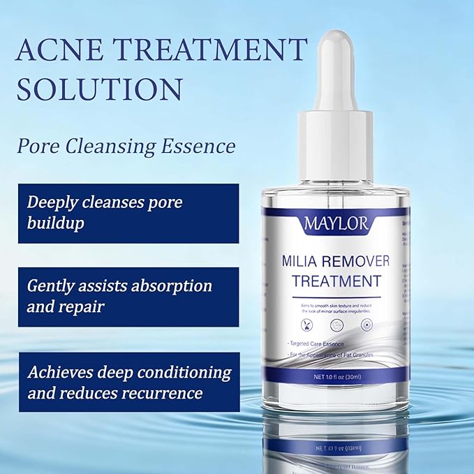Gentle Exfoliating Serum for Smooth Skin - With Salicylic Acid & Natural Extracts - Daily Face & Under Eye Care (1)